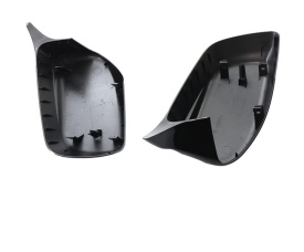 Capace oglinda compatibile cu BMW seria 5 E60 2004-2007, Negru lucios M-Design, cu clipsuri, inlocuiesc capacele originale - Img 6