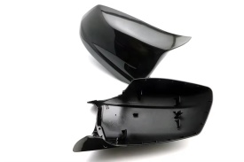 Capace oglinda compatibile cu BMW seria 5 F10 2010-2013, Seria 6 2009-2013, Negru lucios M Design, prindere cu clipsuri PRODUS DETERIORAT - Img 2