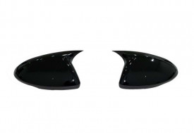 Capace oglinda compatibile cu Opel Astra K 2015-2021 / Insignia B 2017-> Negru lucios Batman Style - Img 1