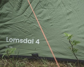 Cort pentru camping tip cupola pentru 4 persoane, 380x260x150 cm, Easy Camp Tent Lomsdal 4 - Img 6