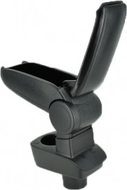 Cotiera auto dedicata FORD FIESTA 2008-2017, negru, imitatie de piele - Img 3