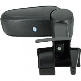 Cotiera auto Peugeot 307 2001-2012, negru, material textil - Img 3