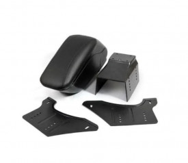 Cotiera auto universala neagra si cusatura neagra - Img 3