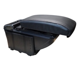 Cotiera universala Premium Luxury, cu inaltime ajustabila, interior capitonat si iluminat, porturi USB si suport pahar, piele ecologica - Img 11
