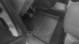 Covorase auto cauciuc Toyota ProAce City 2020->, RIGUM - Img 3