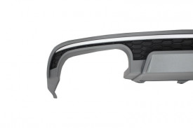 Difuzor Bara Spate compatibil cu Audi A6 4G Facelift 2015-2018 S6 Design - Img 4