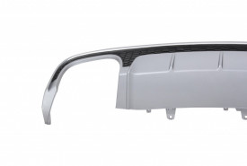 Difuzor Bara Spate compatibil cu Audi A6 4G Facelift S-Line 2015-2018 S6 Design - Img 7