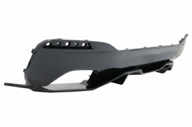 Difuzor Bara Spate compatibil cu BMW Seria 5 G30 G31 2017-> M Performance Design Negru Lucios - Img 8