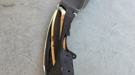 Difuzor Bara Spate compatibil cu VW Passat B8 3G 2015-2019 R Line Dubla Evacuare negru, Produs Deteriorat - Img 8