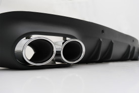 Difuzor Bara Spate Ornamente toba compatibil cu Mercedes CLS-Class C257 2018-> CLS53 Design Silver - Img 8