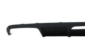 Difuzor cu Evacuare Dubla compatibil cu Mercedes CLS Sedan W218 2011-2017 pentru bara AMG Sport Line - Img 6