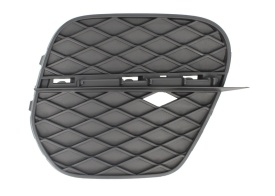 Element bara, grila protectie bara fata dreapta compatibil BMW X5 E70 2010-2013 Facelift, culoare negru