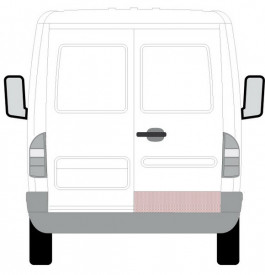 Element reparatie usa spate dreapta MERCEDES SPRINTER W901 1996-2006 - Img 2