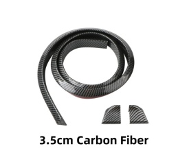Eleron auto universal din cauciuc tip M Carbon Design lungime 150 cm x 3.5 cm latime cu capete din plastic - Img 7