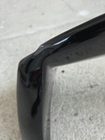Eleron Luneta compatibil cu SEAT Leon 1P1 2005-2009, JE Design, fibra negru lucios, Produs Deteriorat! - Img 5