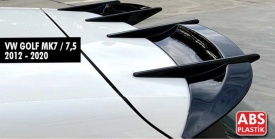 Eleron luneta compatibil VW Golf 7 2012-2019, AK Design negru lucios - Img 2