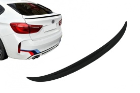Eleron Portbagaj compatibil cu BMW X6 F16 2014-> Negru Lucios