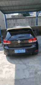 Eleron Portbagaj compatibil cu VW Golf 6 VI 2008-2012 GTI Osir Style, negru lucios - Img 2