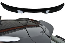Extensie Eleron Luneta compatibil cu Audi A6 C7 4G Avant 2011-2015 Negru Lucios - Img 1