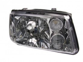 Far Dreapta H3/H4, electric, fara motoras, culoare cromat compatibil VW BORA, BORA I 1998-2005