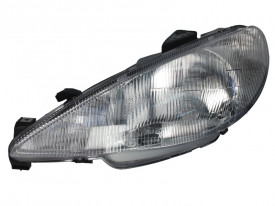 Far Dreapta H4, electric, cu motoras compatibil PEUGEOT 206 1998-2003 - Img 1
