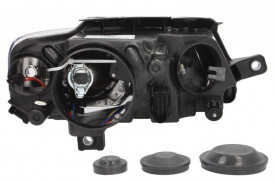 Far Stanga H7/H7, electric, cu motor, interior cromat compatibil VW PASSAT B6 2005-2010 - Img 3