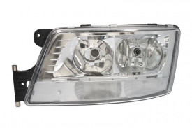 Far stanga H7, LED, PY21W, electric, cu motoras, compatibil MAN TGS I, TGX I 06.06-