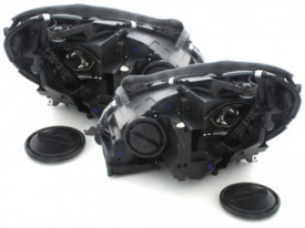 Faruri LED DRL compatibil cu Mercedes C-Class W204 S204 C204 Facelift (2011-2014) Negru - Img 3