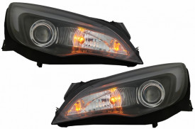 Faruri LED DRL compatibil cu Opel Astra J (2010-2015) Negru - Img 4