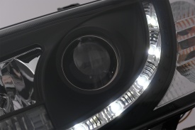 Faruri LED DRL compatibil cu VW Transporter T4 (1990-2003) Negru - Img 7