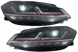 Faruri LEDriving Osram Full LED cu Indicator pentru Oglinda compatibil cu VW Golf 7.5 VII Facelift 2017-2020 GTI pentru halogen cu Semnal Dinamic - Img 2