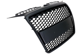 Grila Centrala compatibil cu AUDI A3 8P 2004-2007 RS Design Negru Mat - Img 3