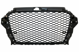 Grila Centrala compatibil cu AUDI A3 8V (2012-2016) RS3 Design Negru Lucios - Img 2