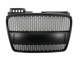 Grila Centrala compatibil cu Audi A4 B7 Facelift 2004-2008 RS4 Design Negru Mat