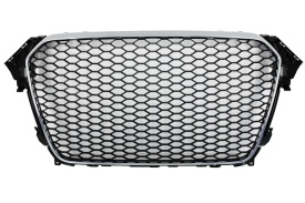 Grila Centrala compatibil cu AUDI A4 B8 Facelift 2012-2015 RS Design - Img 7