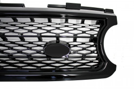 Grila Centrala compatibil cu Land Range Rover Vogue III L322 (2006-2009) Negru Lucios Autobiography Supercharged Edition - Img 4