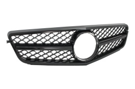 Grila Centrala compatibil cu Mercedes clasa C W204 S204 Limousine Station Wagon 2007-2014 C63 Design Negru - Img 7