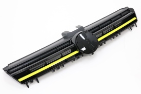 Grila Centrala compatibil cu VW Golf 7 VII 2012-2017 R400 Design Galben - Img 6