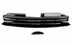 Grila centrala fara emblema compatibila cu VW GOLF 6 VI 2008-2012 - Img 2