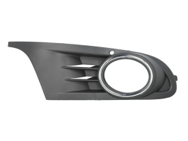 Grila laterala partea Dreapta compatibil VW Golf VI 6 2008-2012, Negru cu crom, bara standard, Hatchback