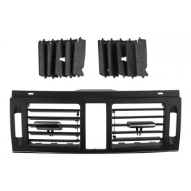 Grila ventilatie centrala compatibila Mercedes Clasa C W204 2007-2010 culoare neagra