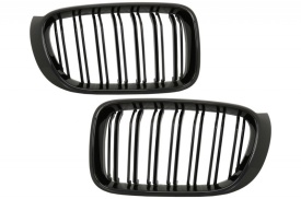 Grile Centrale compatibil cu BMW X3 F25 LCI 2014-2017 X4 F26 Negru Lucios M Design