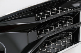 Grile Laterale compatibil cu AUDI A6 C7 4G Facelift 2015-2018 Negru Lucios - Img 5