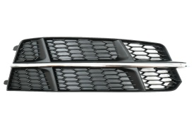 Grile Laterale compatibil cu Audi A6 C7 4G S Line Facelift 2015-2018 Negru & Crom - Img 6