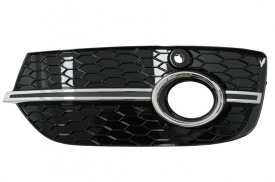 Grile Laterale compatibil cu Audi Q3 8U 2011-2014 RS Design Negru Crom - Img 6