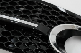 Grile Laterale compatibil cu Audi Q5 SUV 8R 2008-2011 RS Design Negru Lucios&Chrome - Img 4