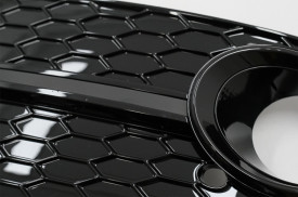Grile Laterale compatibil cu Audi Q5 SUV 8R Facelift 2012-2016 RS Desing Negru Lucios - Img 5