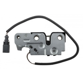 Incuietoare blocare capota motor compatibil VW Golf 6 VI 2008-2013 - Img 2