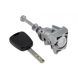Incuietoare butuc broasca usa fata stanga cu cheie compatibil Citroen C4 2006-2013 parte montare stanga fata