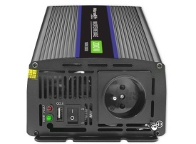 Invertor de tensiune Qoltec Monolith de la 12V la 230V 1000/2000w - Img 5